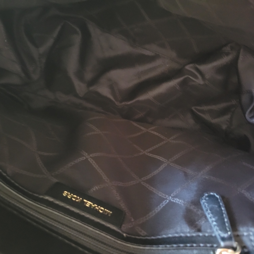 Michael Kors Black and Gold Studded Tote - Picture 8 of 9